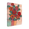 Trademark Fine Art Tim O'Toole 'Poppies In A Vase I' Canvas Art, 18x24 WAG14024-C1824GG